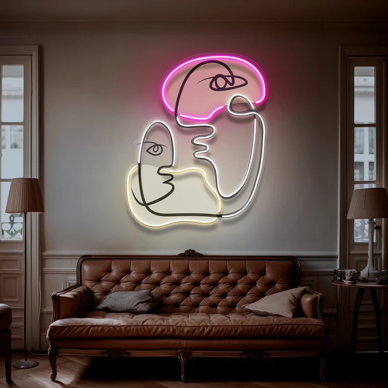 Cam ve Silikon Neon Led