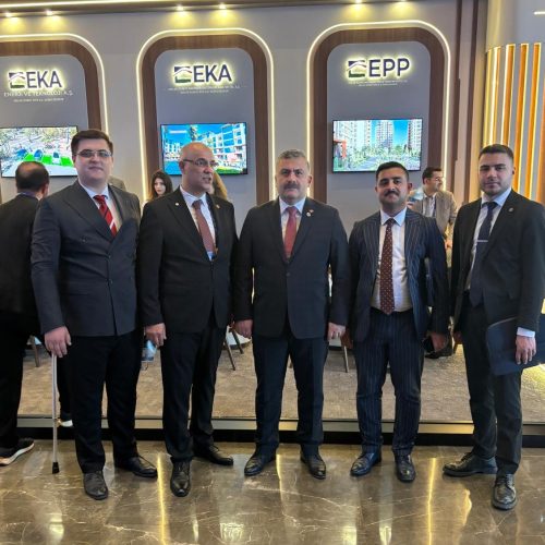 İsra holding Yön. K. üyesi Sn. M. Veysel Vural ve Wesa Reklam A.Ş Yön. Kurulu